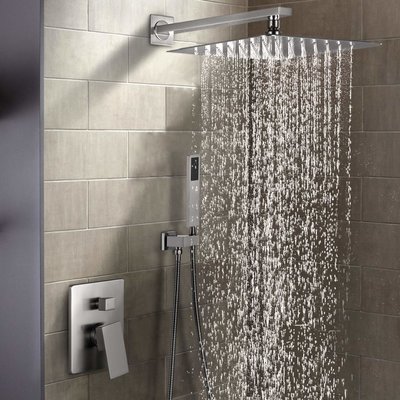 Esnbia Brushed Nickel Shower System