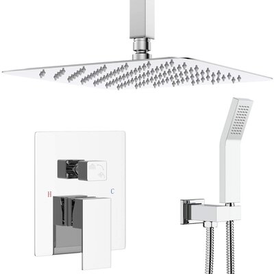 12 Inches Square Rain Shower Head