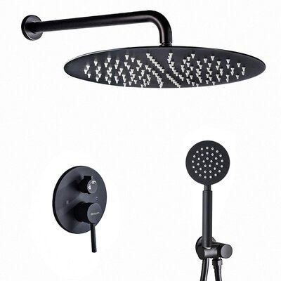 12 inch Rain Shower Head and Handheld Shower